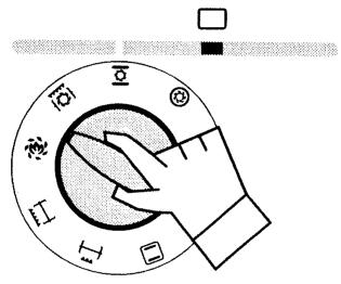 SAUTER 9941MOP - Tournez la manette du thermostat sur la position可以选择 : - 1