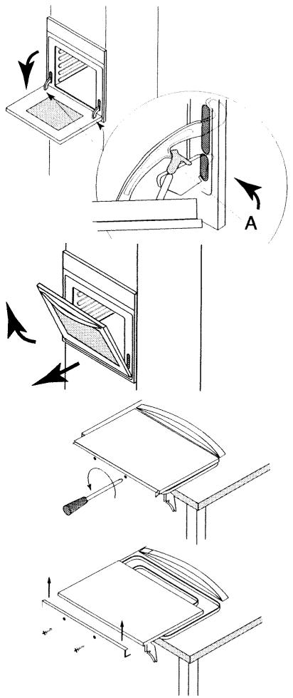 SAUTER 9941MOP - Démontage de la porte - 1