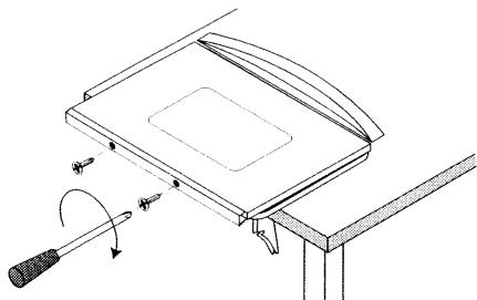 SAUTER 9941MOP - Remontage de la porte - 2