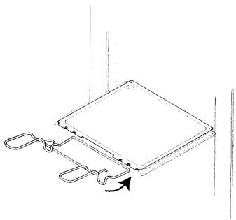 SAUTER 9942MOP - Poignée de l'èche-frite - 2