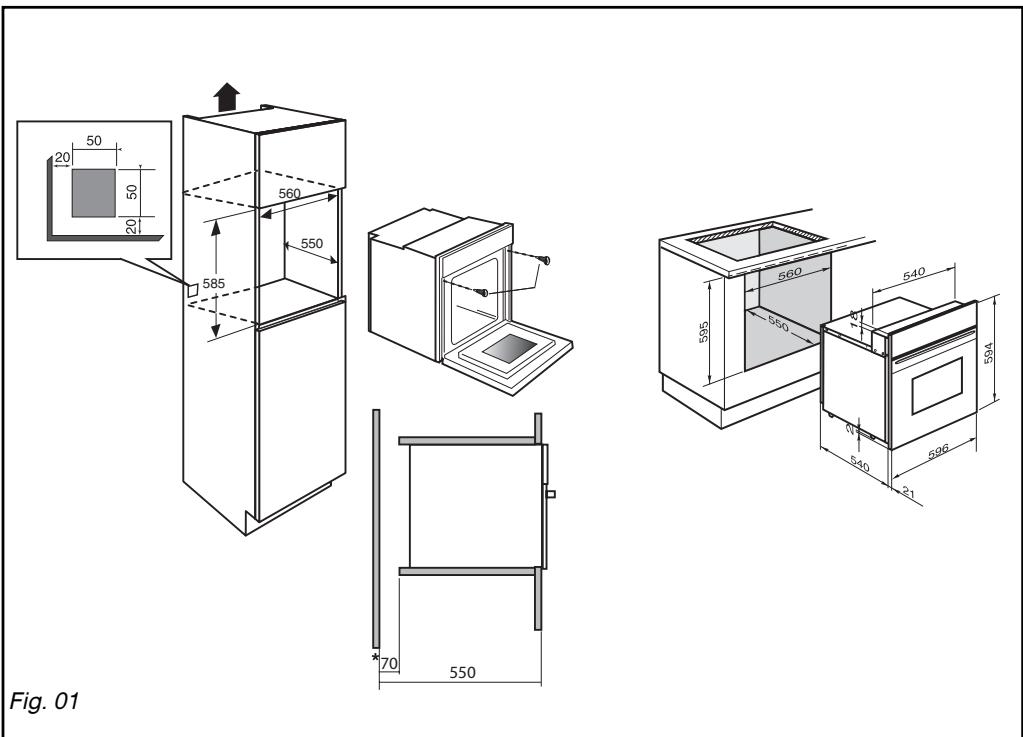 SAUTER SFE701WI - EN 2 / INSTALLING YOUR APPLIANCE - 1