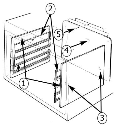 SAUTER SFE710XI - Back wall (4) - 2