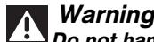 SAUTER SFE710XI - Warning - 1