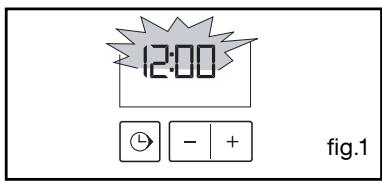 SAUTER SFE710XI - How to change the time - 1