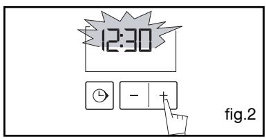 SAUTER SFE710XI - How to change the time - 2