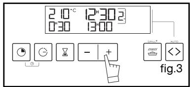 SAUTER SFP770XI - After these three steps, the oven heats up: - 3