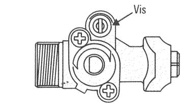 SAUTER G4900I - RéGLAGE DES ROBINETS - 2
