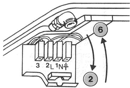 SAUTER G4900I - LE BRANCHEMENT - 3