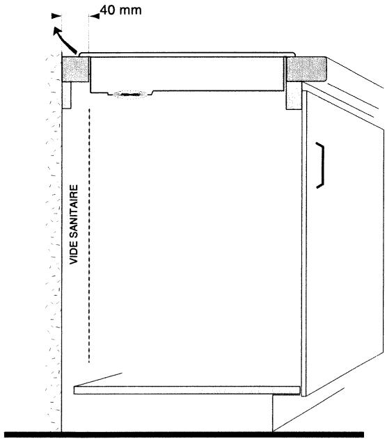 40 mm VIDE SANITAIRE