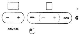 SAUTER T5900B - ZONE AVEC MINUTERIE - 1