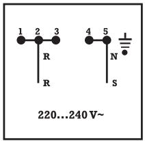 SAUTER STE 604 WF1 - CONNECTIONS SCHEAMTIC - 1