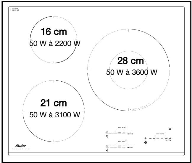SAUTER STIS 64 B - - Branchement 2x230V 2L+2N \~ - 16A - 3