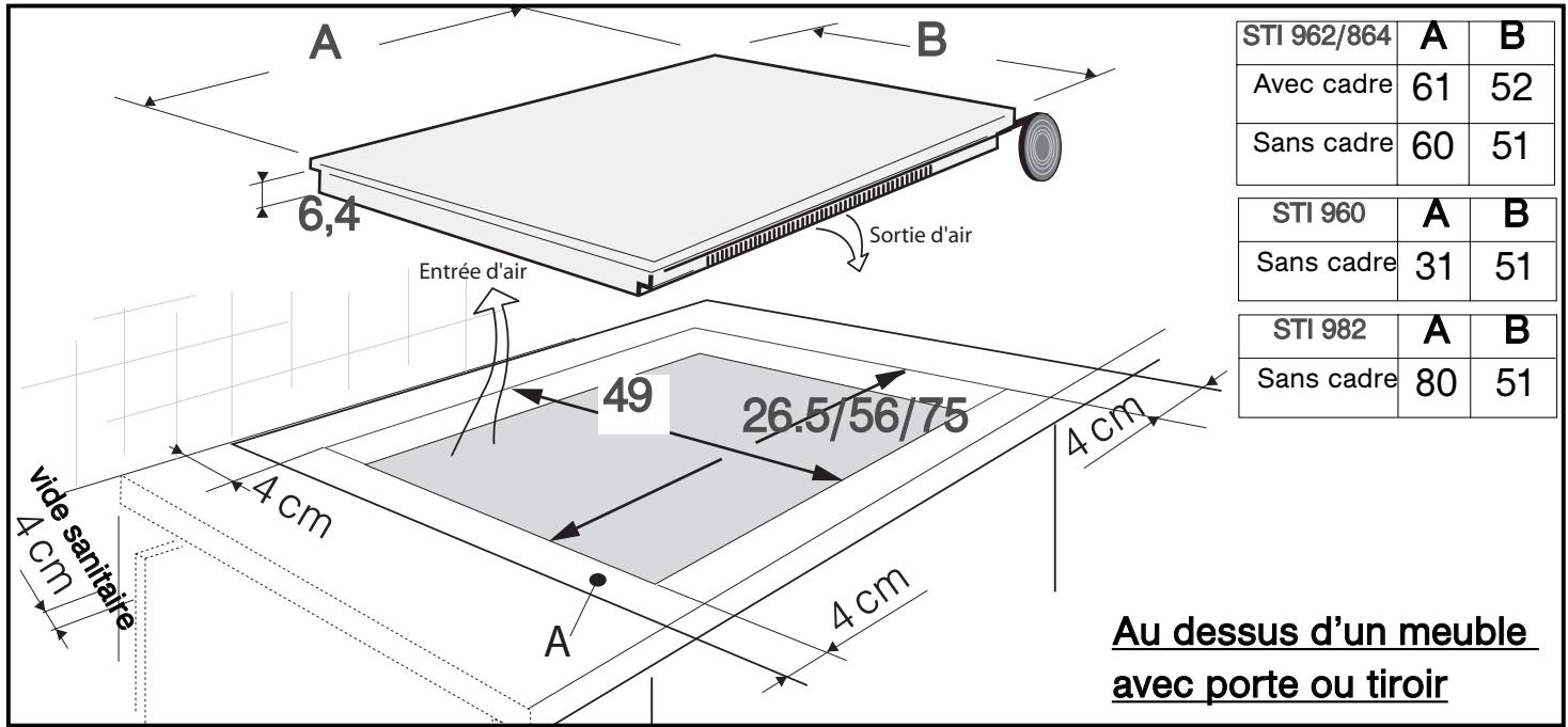 SAUTER STIS 64 B - / INSTALLATION DE VOTRE APPAREIL - 1