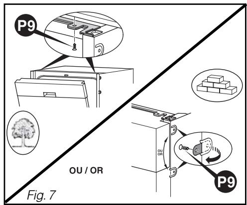 SAUTER SVH72XF1 - EQUILIBRAGE DE LA PORTE (DROITE ET GAUCHE) - 1