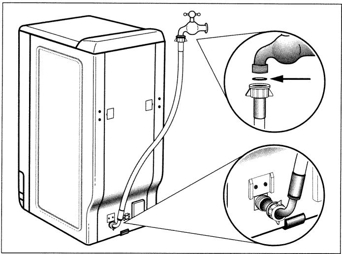 SAUTER LD 7022 - Alimentación de agua fría - 1
