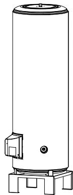 SAUTER ESSENTIEL 150 L - Rehausse pour modèles verticaux sur socle de 150 à 300 mm - 1