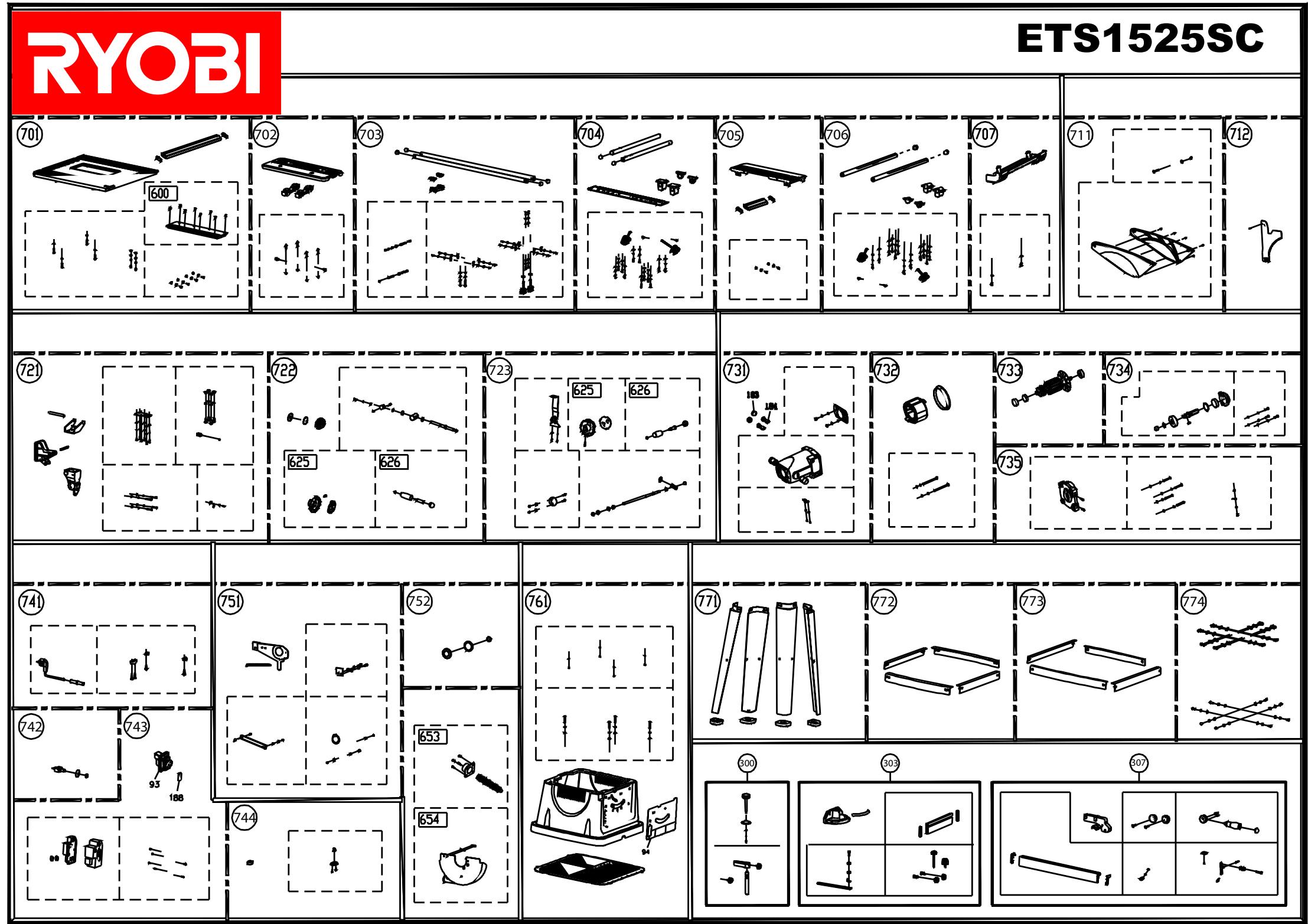RYOBI ETS1525SC - ETS1525SC - 2