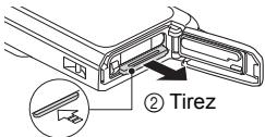 TOSHIBA CAMILEO BW10 - Installation du bloc-pile et de la carte - 5