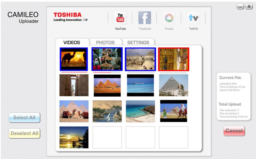 TOSHIBA CAMILEO X200 - Remarque - 2