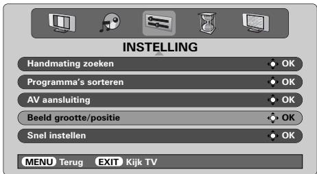 TOSHIBA 52WM48 - Beeldpositie - 1