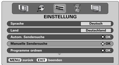 TOSHIBA 52WM48 - Manuelle Sendereinstellung - 2