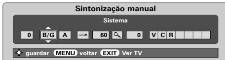TOSHIBA 52WM48 - Sintonização manual - 3
