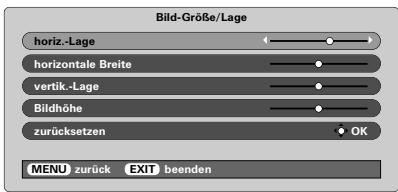 TOSHIBA 52WM48 - Bildposition - 2