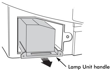 TOSHIBA 52WM48 - Replacing the Lamp unit - 3