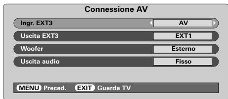 TOSHIBA 52WM48 - Selezione dei segnali di INGRESSO - 1