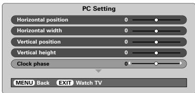 TOSHIBA 52WM48 - Clock phase - 1