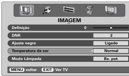 TOSHIBA 52WM48 - Temperatura da cor - 1