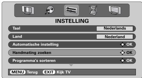 TOSHIBA 52WM48 - Handmatige afstemming - 9