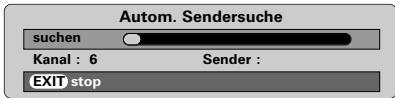 TOSHIBA 52WM48 - Sendereinstellung des Fernsehgerätes mit Schnelleinstellung, Sortieren der Programmplätze - 2