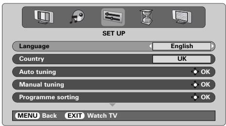 TOSHIBA 52WM48 - Using Auto tuning - 1