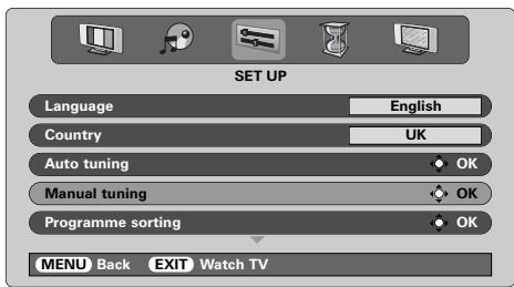 TOSHIBA 52WM48 - Manual tune - 9