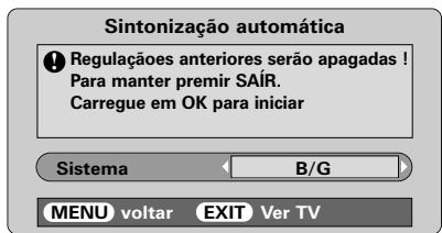 TOSHIBA 52WM48 - Utilizar a Sintonização automática - 2