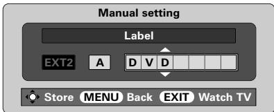 TOSHIBA 52WM48 - Press OK to store. - 1
