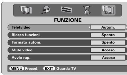 TOSHIBA 52WM48 - Selezione della modalità - 1