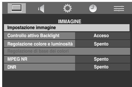 TOSHIBA REGZA AV550 DIGITAL - Livello della luminosità - 1