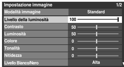 TOSHIBA REGZA AV550 DIGITAL - Livello della luminosità - 2