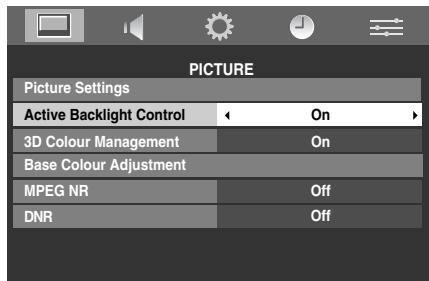 TOSHIBA REGZA AV550 DIGITAL - Active Backlight Control - 1