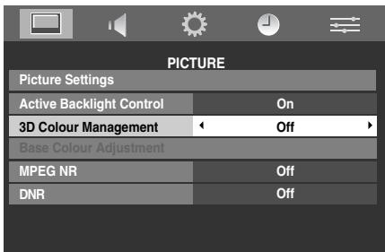 TOSHIBA REGZA AV550 DIGITAL - 3D Colour Management - 1