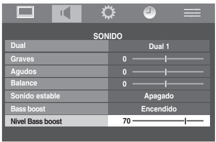 TOSHIBA REGZA AV550 DIGITAL - Bass boost - 1