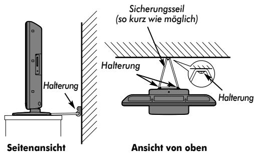 TOSHIBA REGZA AV550 DIGITAL - Wahl des Standorts - 1