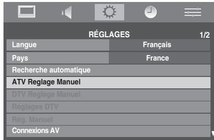 TOSHIBA REGZA AV550 DIGITAL - Chaîne : - 1