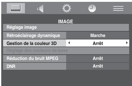 TOSHIBA REGZA AV550 DIGITAL - Gestion de la couleur 3D - 1