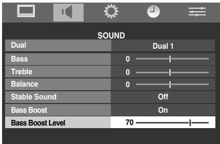 TOSHIBA REGZA AV550 DIGITAL - Bass Boost - 1