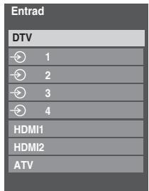 TOSHIBA REGZA AV550 DIGITAL - Selección de entradas - 2
