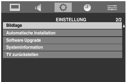TOSHIBA REGZA AV550 DIGITAL - Bildlage - 1