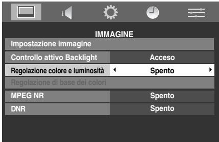 TOSHIBA REGZA AV550 DIGITAL - Regolazione colore e luminosità - 1